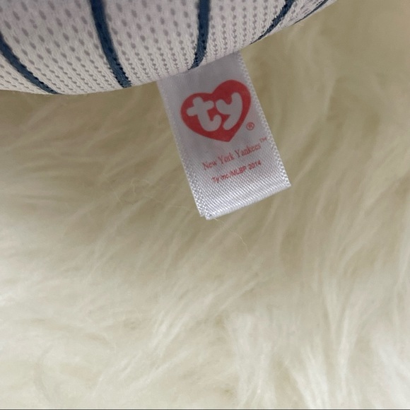 TY MLB Beanie Ballz - NEW YORK YANKEES Stuff Toy - Picture 6 of 10